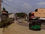 View of the Tangalle main road