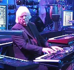 Froese performing with Tangerine Dream in 2007