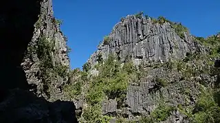 Hidden lagoon, locally known as 'Tanque/Tangke'