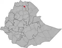 Location of Tanqua Abergele