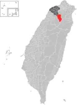 Fuxing District in Taoyuan City