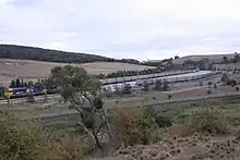 Intermodal transfer station south of Tarago, for landfill from Sydney