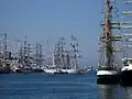 Cherbourg, France tall ship race, 2005