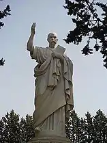 Taras Shevchenko Monument in Rome, Italy