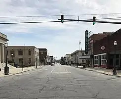 Main Street, downtown
