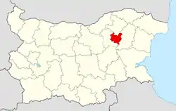 Targovishte Municipality within Bulgaria and Targovishte Province.