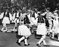 Tarpon Springs Boy Scouts wearing fustanellas (1960)