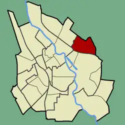 Location of Jaamamõisa in Tartu.