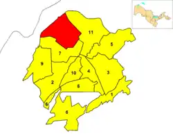 Location of Olmazor