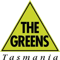 "The Greens" – The Tasmanian Greens Logo