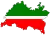 Tatarstan Flag-Map