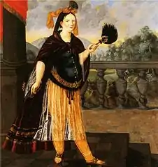 Crimean Tatar princess in 1682