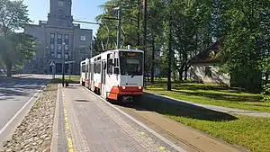 Tatra KT4 tram in Kopli