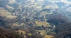 Panoramic view from Rocca Due Denti