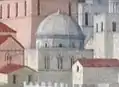 Alleged depiction of Santa Maria della Rotonda on Tavola Strozzi