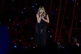 Taylor Swift at the Reputation Stadium Tour