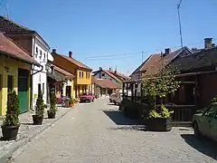 Tešnjar, old urban settlement in Valjevo