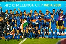 India national team in 2008.
