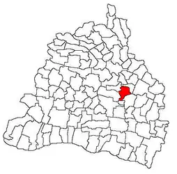 Location in Dolj County