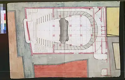 ‘New’ Teatro San Cassiano (1763): Francesco Bognolo, unrealised plan