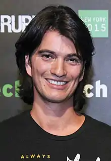 Adam Neumann ('17), co-founder of WeWork