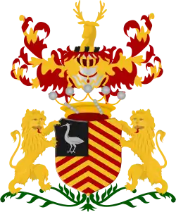 Teding van Berckout family coat of arms