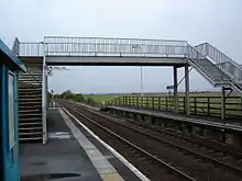 A picture showing the basic footbridge