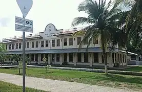 Image 1Tela's railroad company building, built in 1919. (from History of Honduras)