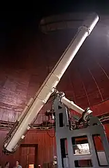 Image 2150 cm refracting telescope at Nice Observatory. (from Observational astronomy)