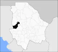 Municipality of Temósachic in Chihuahua