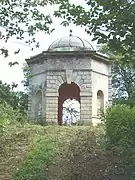 Octagonal temple, designed by Kent