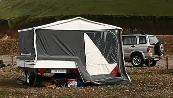 Modern tent trailer