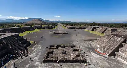 Avenue of the Dead, Teotihuacan, Mexico, 1–600 AD