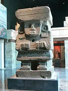 Statue of Chalchiuhtlicue; National Museum of Anthropology