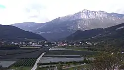 Panorama of Terlago (Comune di Vallelaghi, Trento, Italy)