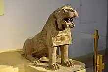 Terracotta lion from Shaduppum (Tell Harmal)