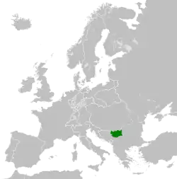 Revolutionary Serbia within Europe, 1812