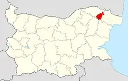 Tervel Municipality within Bulgaria and Dobrich Province.