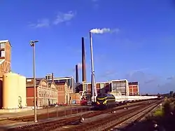 Chemical plant and rail yard in Tessenderlo