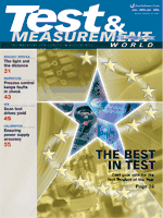 Magazine cover of Test & Measurement World