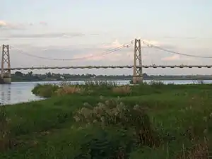 Edgar Cardoso's one-kilometre-long Tete suspension bridge, Mozambique