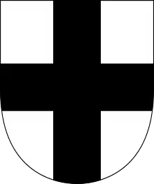 Coat of arms of the Teutonic Knights and the Archbishops of Cologne