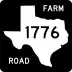 Farm to Market Road 1776 marker