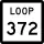 State Highway Loop 372 marker