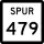 State Highway Spur 479 marker