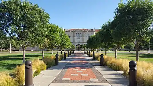 View from Memorial Circle