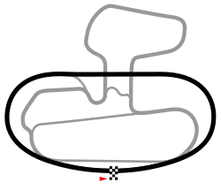 Layout of Texas World Speedway