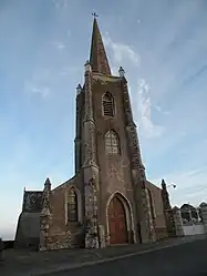 The church in Théhillac