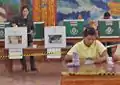 A polling station in Ban Khung Taphao, Khung Taphao subdistrict, Mueang Uttaradit district, Uttaradit province, Thailand, for the 2007 Thai general election