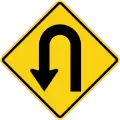 Hairpin curve to Right